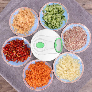 Manual food chopper