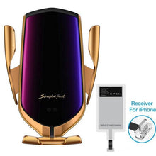 Load image into Gallery viewer, Wireless charger - car phone holder