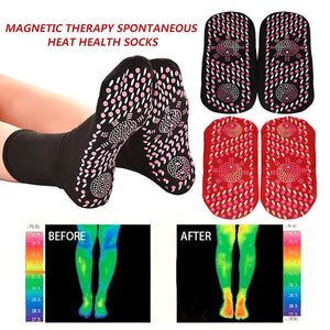 Magnetic therapy foot socks