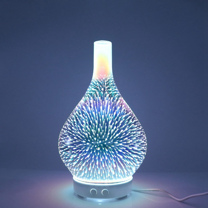 3D Firework Glass Air Diffuser