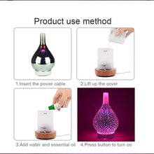 Load image into Gallery viewer, 3D Firework Glass Air Diffuser