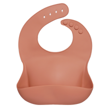 Load image into Gallery viewer, Silicone Baby Bib